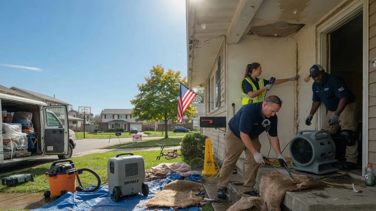 Water Damage Restoration in Petersburg, WV near me